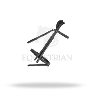 Brida Anatómica con Costuras Decorativas, Tamaño Completo, Brida Inglesa para Montar a Caballo, para Mayor Comodidad del Caballo - Product Image 3