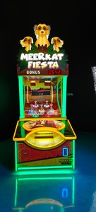 Meerkat Fiesta Ring Toss 1 Player Redemption Arcade <b>Machine</b> LED Ticket Prize Coin Operated Game - Product Image 4