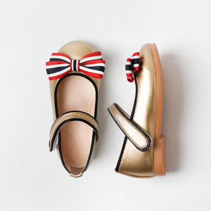 Zapatos de Vestir OZKIZ para Bebés, Estilo Coreano, con Cinta Antideslizante, para Primeros Pasos, para Niñas de 4 a 6 Años, Primavera/Otoño, Cuero, Venta al Por Mayor - Product Image 3