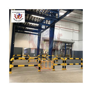 Long-Lasting Durable Steel <b>Pallet</b> <b>Rack</b> Upright Frame Protective Crash Barrier with Corrosion Protection for Warehouse Safety - Product Image 3