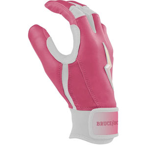   Gants de frappe de baseball à manches courtes de qualité supérieure en cuir Cabretta 0,09 mm avec fermeture auto-agrippante, durables - Product Image 3