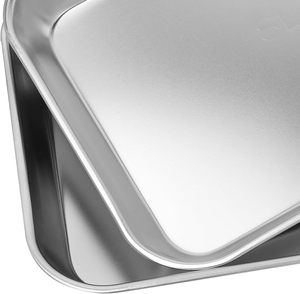 Plateaux à instruments chirurgicaux de qualité supérieure en acier, personnalisables, pour usage médical, dentaire et de laboratoire, certifiés CE - Product Image 3