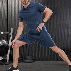 Vente flash : Ensemble sweat-shirt et short de sport décontracté d'hiver, respirant et léger - Product Image 5