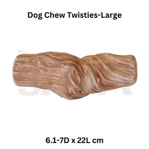Juguetes Masticables para Perros Ecológicos y Duraderos de Java, Twisties de Madera de Café para la Diversión de Fido, Talla L - Product Image 2
