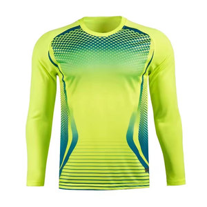 Maillot de football personnalisé à manches longues, maillot de football vierge, ensemble d'uniformes de football, tenue d'entraînement à manches longues - Product Image 6