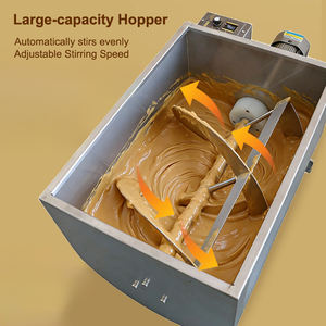 Machine d'emballage de beurre de cacahuète avec réservoir de mélange pour miel, détergent, sauce, ketchup, pâte, mayonnaise, shampoing, remplissage automatique - Product Image 2