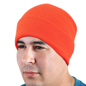 Plain Beanie Hat Rib Knit <b>Winter</b> <b>Cap</b> Unisex Soft Warm Stretch Skull <b>Cap</b> Custom OEM Wholesale Supplier Hat - Product Image 4