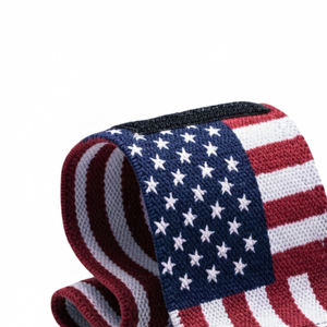 Muñequeras de levantamiento de pesas USA para entrenamiento de gimnasio, soporte de muñeca para pull-ups, accesorios de fitness - Product Image 4
