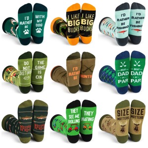 Chaussettes personnalisées Pickle Crew pour hommes, en coton, imprimées numériquement, respirantes, tricotées pour l'hiver, avec logo et citation amusante, pour usage quotidien - Product Image 4