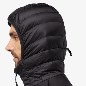 Chaqueta acolchada de plumón personalizada al por mayor, abrigo informal para hombre, chaqueta cálida de invierno para hombre - Product Image 3