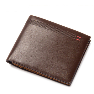 Cartera de Cuero Personalizada de Alta Calidad, Suministro Directo de Fábrica, Cartera Delgada y Duradera para Hombre, Producto de Moda Premium - Product Image 2