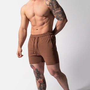 กางเกงขาสั้นผ้าฟลีซผ้าฝ้าย100% สำหรับผู้ชายพิมพ์ลายพัฟแฟชั่น Y2K สำหรับฤดูร้อน - Product Image 4