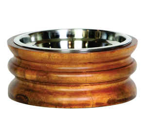 Comedero Moderno Minimalista para Mascotas, Colgante de Pared, Elevado, de Madera Sólida, con Cuencos Extraíbles de Acero Inoxidable - Product Image 6