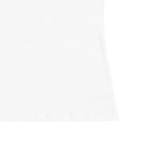 Camiseta de Mujer, Corte Holgado, Blanca, con Letras Gráficas, Cuello Redondo, Algodón Suave, Manga Corta, Ropa Casual de Moda - Product Image 4