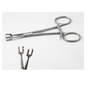 Pinza para huesos Metal Med Ikuta de 5.5 pulgadas, angulada, de acero inoxidable de 5 mm, MM-0426-168 - Product Image 6