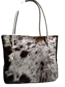 Sac fourre-tout en cuir de vachette véritable vintage grande capacité portable du fabricant - Product Image 2