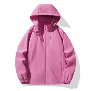 Veste polaire zippée unisexe pour femme Edoor Wears, vêtements de sport personnalisés, imperméable, 100% polyester, streetwear, manteau d'hiver - Product Image 5