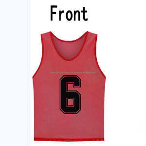 Chalecos de Entrenamiento de Alta Calidad, Ropa Deportiva, Uniforme de Equipo de Doble Cara, Personalizable, Camiseta de Fútbol de Secado Rápido, 100 Chalecos de Entrenamiento - Product Image 4