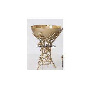 Bol bakhoor en laiton chromé, bol en métal brillant - Product Image 1