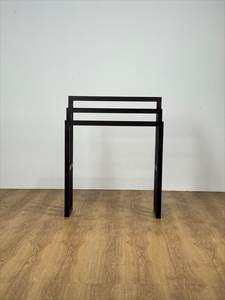 Modern <b>wooden</b> Floor <b>Towel</b> <b>Rack</b> 3 Tier Freestanding Heated <b>Towel</b> Organizer Bathroom Stand - Product Image 2