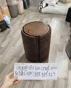 All-in-One Corner <b>Vanity</b> Set for Girls - Modern Oak Wood <b>Makeup</b> Table with Mirror & Chair Bulk Offer - Product Image 4