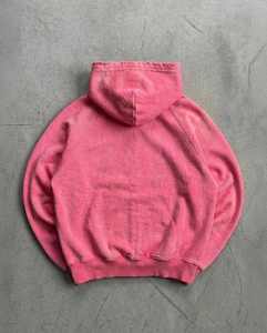 Sweat à capuche zippé unisexe personnalisé, épais, délavé à l'acide, effet vieilli, vintage, décoloré par le soleil, manches raglan, coupe oversize, style streetwear - Product Image 2