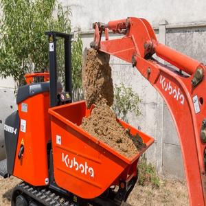 Vagoneta compacta sobre orugas Kubota de alta resistencia con motor diésel eficiente, ideal para el transporte de materiales - Product Image 2