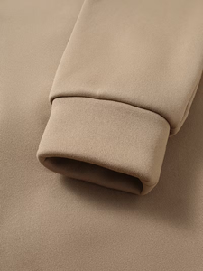 Men's Fashion Raglan Sleeve Sweatshirt Half-<b>Zip</b> Open Neckline Autumn/Winter Casual Versatile Long-Sleeve Sweatshirt Customizable - Product Image 6