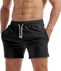 Pantalones Cortos Deportivos para Hombre, 100% Poliéster, Casuales, para Fitness, Gimnasio, con Bolsillos Laterales, Ecológicos y Transpirables - Product Image 2