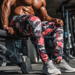 Pantalon de jogging pour homme, coupe classique, respirant, écologique, polyester/coton, poids lourd, vêtements de sport d'hiver - Product Image 5