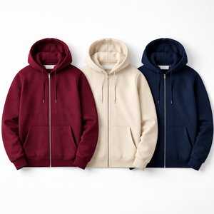 Proveedor de Sudaderas con Bolsillo Canguro y Cierre de Cremallera al por Mayor - Fabricante Directo de Sudaderas Personalizadas OEM - Product Image 5