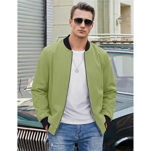 Blouson Bomber Homme Personnalisé de Haute Qualité, Coupe-Vent d'Extérieur Printemps, Grandes Tailles, Vente en Gros OEM Personnalisée - Product Image 5