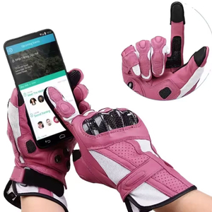 Real Classic Leather Wholesale Factory Price Best Manufacturer Motorbike <b>Gloves</b> High Quality Customized Motorbike <b>Gloves</b> - Product Image 3
