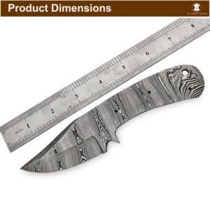 Cuchillo de Caza Profesional Hecho a Mano, Hoja Fija, Mango de Madera Pakka, Cuchillos para Exteriores - Product Image 6