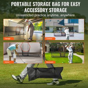Rete da Golf Portatile per Casa 10.8x7ft, Rete Gigante per Allenamento Indoor/Outdoor con Testa in Acciaio - Product Image 6