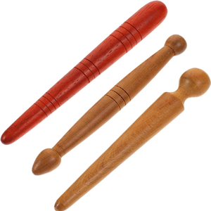 Dispositivo de barra en T de madera oscura y resistente que proporciona un potente apoyo para el tejido profundo, ideal para partes del cuerpo con dolores, disponible a precios de mayoreo. - Product Image 4