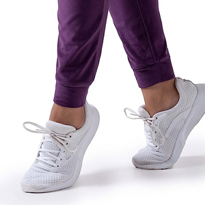 <b>Women's</b> Breathable Eco-Friendly Plus Size Hooded <b>Tracksuit</b> Set <b>Purple</b> Long Sleeve Ankle Length Jogger Pants 2 Piece Sporty - Product Image 3