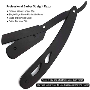 Kit de 4 Tijeras de Barbero con Navaja de Afeitar, Estuche de Lujo con Cierre, Juego de Tijeras para Peluqueros con Logotipo Personalizado, Rojo y Negro, para Corte de Cabello en Salón - Product Image 3