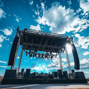 Système de treillis léger facile à installer pour stand DJ, structure de stand d'exposition, stand de présentation - Product Image 2