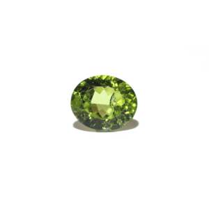 Premium Faceted Square Cut Peridot 5.65 Carat Loose Natural Gemstone for Fine Jewelry - Product Image 1