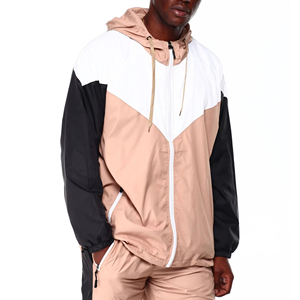 ODM New Stylish <b>Men's</b> <b>Warm</b> Windbreaker <b>Jacket</b> with Zipper Winter Windproof Windbreaker Set Wholesale Custom Fashion - Product Image 6