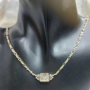 Collier pendentif tendance en argent sterling 925 avec moissanite taille radiant 1,50 carat sertie clos, cadeau de luxe pour femme, idéal pour fiançailles et soirées - Product Image 3