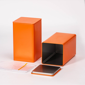 Nhà Sản Xuất Bao Bì Lon Kim Loại <span class=keywords><strong>Tin</strong></span> Có Thể Vuông Kim Loại Tùy Chỉnh Thiết Kế Vuông Kín Trà <span class=keywords><strong>Tin</strong></span> Canister Có Thể Bao Bì - Product Image 4
