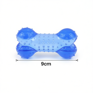 Jouet à mâcher pour chien Yommy Transparent Mini Bones 9cm, jouet pour animaux de compagnie - Product Image 2