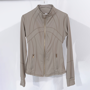 Breathable Yoga <b>Jacket</b> Women Stretch Fitness Top Athletic Wear for Gym <b>Workout</b> Running Training - Product Image 1