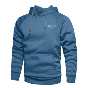 Ventes en gros de sweats à capuche pour hommes, sweats à capuche en molleton uni, sweats à capuche personnalisés avec logo imprimé, sweats à capuche de haute qualité pour hommes en coton - Product Image 1