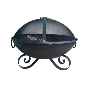 Brasero de hierro con pintura resistente al calor, diseño independiente, para leña/carbón, calentador exterior - Product Image 2