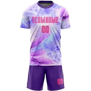 Uniformes de Fútbol Personalizados con Logotipo, 100% Poliéster, para Hombres Adultos, Diseños Personalizados, Impresión por Sublimación, Corte Automatizado, Servicio OEM - Product Image 5
