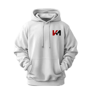 Sudadera con capucha de forro polar de peso pesado con doble cremallera para hombre, estilo urbano, personalizada al por mayor - Product Image 1