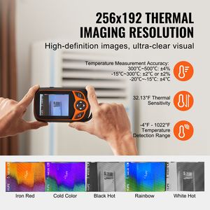 Telecamera Termica WiFi con Risoluzione Display 640x480, Termocamera a Infrarossi 256x192, Frequenza di Aggiornamento 25Hz, Dimensioni Tascabili - Product Image 2